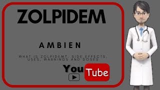 Ambien Zolpidem for the Treatment of Insomnia [upl. by Asilet31]