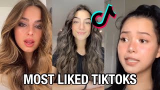 TOP 50 Most Liked TikToks of All Time 2022 [upl. by Ardnaeel]