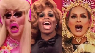 The first word each Drag Race All Stars winner said in their season [upl. by Ellehcal]