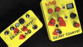 WMD Geiger Counter Guitar Pedal Demo by MusicGearFastcom [upl. by Upali]