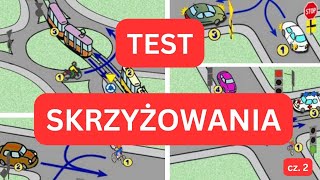 Test skrzyżowania kto ma pierwszeństwo prawo jazdy karta rowerowa cz 2 [upl. by Meris]