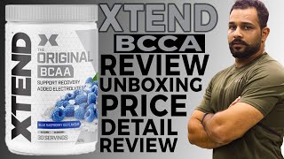 Scivation Xtend BCAA Detail Review Unboxing price and Nutrition facts GYMIT ردوl  हिंदी [upl. by Akinimod]