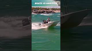 Whaler Crew Sends It  Boats vs Haulover Inlet [upl. by Lamaaj]