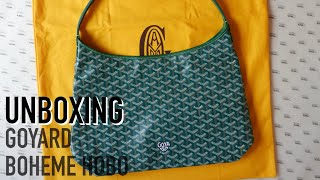 GOYARD Boheme Hobo Bag  UNBOXING [upl. by Aneram759]