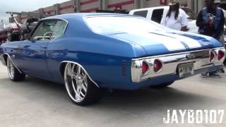 71 chevelle sittin on a staggered set 20inch Budnik [upl. by Anilrac]