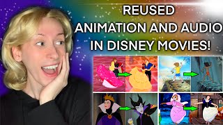 REUSED ANIMATION AND AUDIO IN DISNEY MOVIES 🎥🎨 with Nicky Marra [upl. by Ahsiyk201]