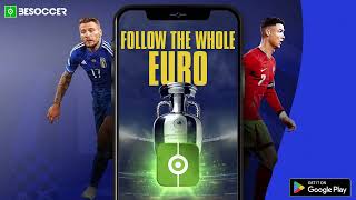 EN Follow Euro 2024 with BeSoccer [upl. by Orelle]