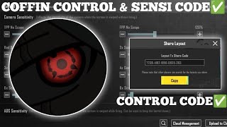 2024 COFFIN PUBG SENSITIVITY CODE  COFFIN PUBG CONTROL CODE  coffin CONTROL CODE [upl. by Janith]