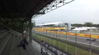 The view from Grandstand 24 Vedano at Monza 2014 Italian Formula 1 Grand Prix [upl. by Anoed99]