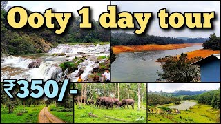 Ooty 1day tour  Pykara amp Mudumalai forest  Full Journey details in the video  Ooty tourist spots [upl. by Alekehs]