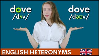 Learn the English Heteronym DOVE with Pronunciation and Practice Sentences [upl. by Friend694]