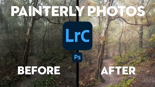 How I create PHOTOS with a PAINTERLY look  More than a Lightroom tutorial [upl. by Jerrol]