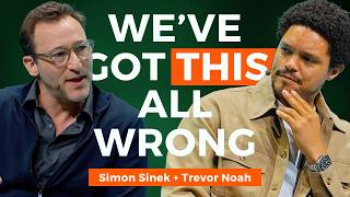 Simon Sinek amp Trevor Noah on Friendship Loneliness Vulnerability and More  Full Conversation [upl. by Aneleiram351]