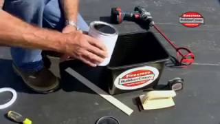 Firestone EPDM Rubber Membrane Installation Guide [upl. by Nauqahs]