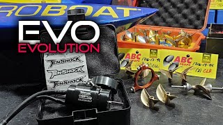 Mail Day Tenshock EVO 6 Pole 2240 Unboxing OSE High Rake Propeller ABC Propellers [upl. by Eecyal446]