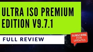 UltraISO  Premium Edition v971 Full Review  Free Download [upl. by Oicnedif]