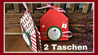 ADVENTSKALENDER 4 VERPACKUNG EINFACH ANLEITUNG DEUTSCH TUTORIAL STAMPINUP [upl. by Hepsibah]