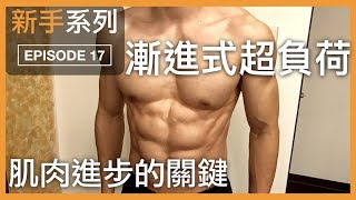 漸進式超負荷，一切訓練的關鍵｜Progressive OverloadTHE KEY TO EVERYTHING｜新手系列 EP17 [upl. by Barnum]