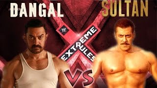 WWE Mahavir Singh Phogat VS Sultan Ali Khan  1vs1 Extreme Rules Match At Wrestlemania [upl. by Aig676]