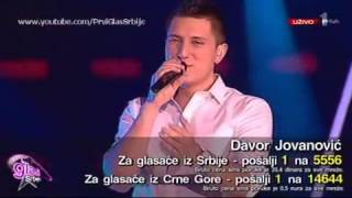 Davor Jovanovic  Slike u oku  LIVE  Prvi glas Srbije  TV Prva 2011 [upl. by Rodrigo]