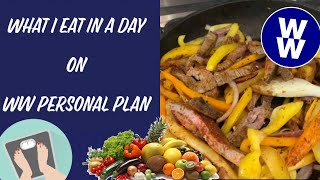 WHAT I EAT IN A DAY  WW PERSONAL PLAN UK [upl. by Ecnerewal]