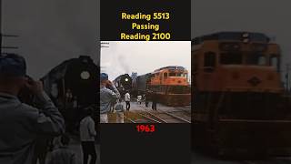 Reading railroad locomotive rail train trainspotting railroad railway steamtrain steam [upl. by Docilu]