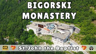 Bigorski Monastery  StJohn the Baptist  Mavrovo and Rostusa [upl. by Anitnauq803]