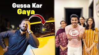 Rajab Ki Gari Ka Shisha Tod Diya  Saliyon Ki Taraf Sy Pre Birthday Surprise [upl. by Aerdnaed359]