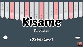 Kisame  Rhodessa  Kalimba Cover with Easy Tabs Keylimba App TikTok Viral  Lyrics Video [upl. by Scotti512]