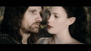 The Lord of The Rings  Arwen And Aragorn  Love Theme [upl. by Rumery]