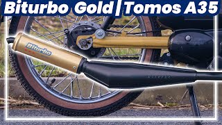 Biturbo Gold voor TOMOS A3  A35  TOMOSHOP [upl. by Adnilav]