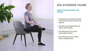 Schwangerschaftsübung „Die sitzende Taube“  Privatklinikgruppe Hirslanden [upl. by Boylan]