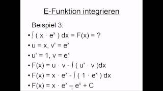 EFunktion integrieren [upl. by Airdnax]