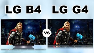 LG Class B4 vs G4 WOLED Evo OLED 4K HDR Smart TV  LG [upl. by Rillis]