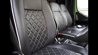 How To Reupholster a car seat [upl. by Ylam]