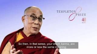 Spiritual laws and action His Holiness the Dalai Lama Templeton Prize 2012 [upl. by Eidurt240]