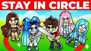 Stay In The CIRCLE In Roblox [upl. by Reaht1]