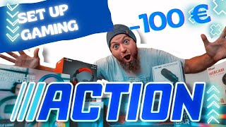 JAI ACHETÉ UN SET UP GAMING COMPLET CHEZ ACTION MOINS DE 100 EUROS [upl. by Winnick145]