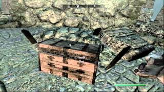 Skyrim DLC How to get the Dawnguard Rune Shield [upl. by Millford966]