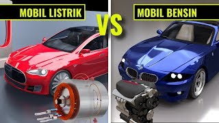 Mobil listrik Vs Mobil bensin [upl. by Ahsennod]