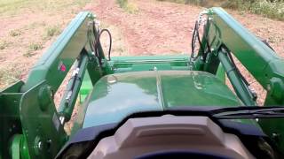 Plowing with the John Deere 5065E [upl. by Kistner27]