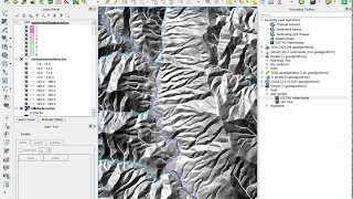 Watershed and Stream Network Delineation using Graphical Modeler in QGIS [upl. by Ehsiom881]