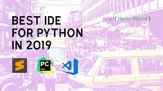 Best IDE for python programming  Pycharm vs Vscode vs Sublime [upl. by Federica753]