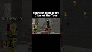 The Funniest Minecraft Clips Of The Year minecraft shorts [upl. by Uv]