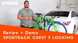 Sportrack Crest 2 Locking Rack Review and Demo [upl. by Bebe]