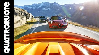 Alfa 4C vs Lotus Elise S vs Porsche Cayman [upl. by Kerk573]