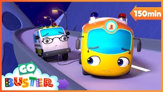 🚑 Learn about Ambulances The Ambulance Bus  Go Learn With Buster  Videos for Kids [upl. by Eniamirt]