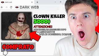 HO COMPRATO UN CLOWN KILLER NEL DARK WEB PERICOLOSO [upl. by Lempres]