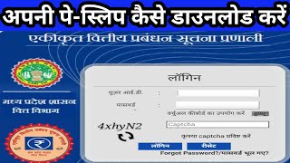 अपनी Pay Slip कैसे निकाले  IFMIS पर Login कैसे करें  Mp treasury ifmis Login  ifmis mp treasury [upl. by Redd]