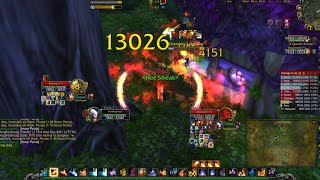 Fun BG Fire Mage Solo PvP 0 Deaths CATA CLASSIC [upl. by Rasla]